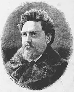 Zdeněk Fibich (kresba Jana Vilímka, 1881)