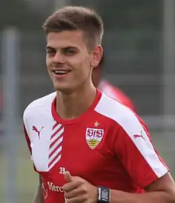 Jan Kliment v dresu VfB Stuttgart (2015)