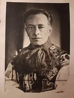 Jan Plesl ve Vlčnově v roce 1946