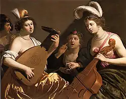 Jan van Bijlert: Koncert, 1630-1635