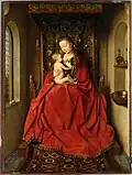 Madona z Luccy, kolem 1435, Frankfurt nad Mohanem, Städelsches Kunstinstitut und Städtische Galerie