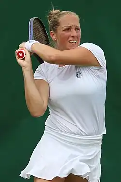 Réka Luca Janiová na Wimbledonu 2023