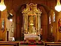 Hlavní oltář v kněžišti