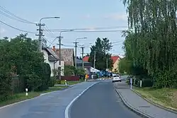 Ostravská ulice v Janové