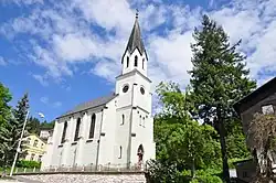 Evangelický kostel v Janských Lázních.