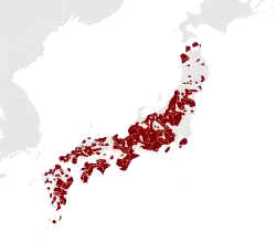 Rozšíření makaka červenolícého