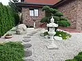 Japonská zahrada u domu na adrese: Za Zámečkem 924
