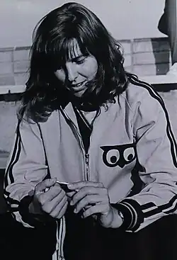 Jarmila Segeťová se zlatou medailí z MČSSR 1976