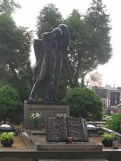 Březinův hrob na jaroměřickém hřbitově