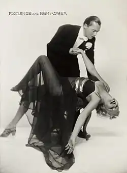 Taneční dvojice Florence a Ben Roger, cca 30. léta, Uměleckoprůmyslové museum v Praze