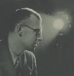 Jaroslav Žák v divadle D 38 (časopis Eva, 1937)