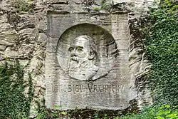 Jaroslav Vrchlický (skalní reliéf)