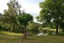 Pohled na část vesnice