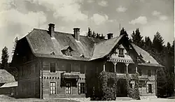 Lovecký zámeček knížete Christian Kraft Hohenlohe-Öhringen v Tatranské Javorine