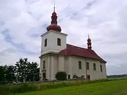 Kostel v roce 2012 (pohled od jihu)