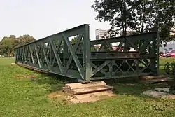 Ježkův most na břehu Svitavy v roce 2012