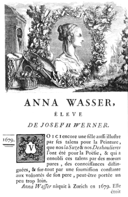 Anna Wasser, žákyně Josepha Wernera, "Díl 4.", ilustrace Charles Eisen