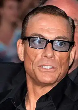 Van Damme v Paříži na premiéře filmu Expendables: Postradatelní 2 v roce 2012