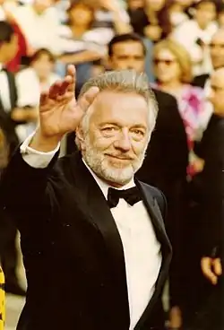 Jean-Pierre Cassel v roce 1992 na Filmovém festivalu v Cannes