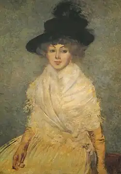 Jeanne Forain, autor její manžel Jean-Louis Forain