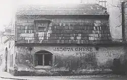 Jedová chýše v roce 1920