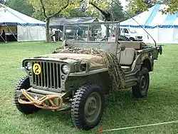 Americký Willys MB v muzeu ve Virginii