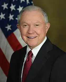 Jeff Sessions (17. února 2017)