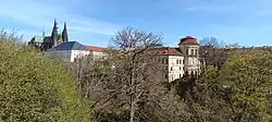 Pohled na Šternberský palác od severozápadu