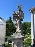 Jemnice - socha sv. Jana Nepomuckého.JPG