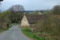 Hlavní silnice v Jeníkovicích