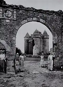 Château de Sarzay, 1904