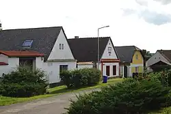 Pohled na část vesnice