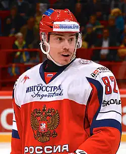 Jevgenij Medveděv v roce 2014