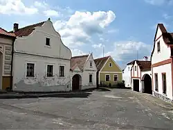 Městská památková zóna. Náměstí Jiřího z Poděbrad