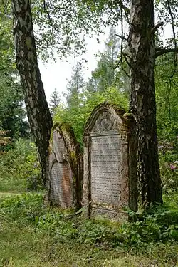 Náhrobky z 18. století