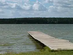 Jezero Zarybinek v Welském krajinném parku