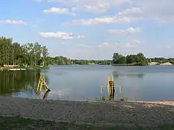 Pohled z koupaliště