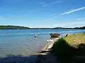 Raduňské jezero v Polsku