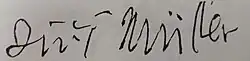 Jiří Müller – podpis
