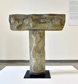 Zastavení- Kříž, pískovec, (1966), Muzeum umění Olomouc
