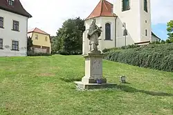 Jiřetín p.J.-socha sv.Jana Nepomuckého.jpg