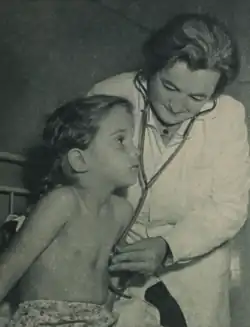 Jiřina Čížková-Písařovicová (časopis Vlasta, 1957)