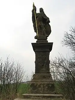 Socha svatého Václava, Jištěrpech