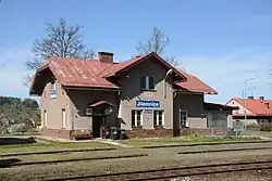 Nádražní budova v Jilemnici