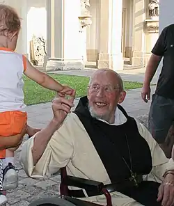 Jindřich Bernhard Thebes 15. srpna 2009 při oslavách výročí kláštera Osek