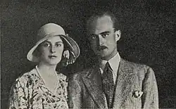 Jindřich Haugwitz s manželkou Alicí