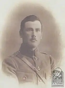 Jindřich Klusák v legionářské uniformě