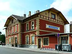 Nádraží v Jindřichově Hradci