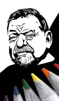 Autoportrét Jiřího Srny