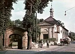 Kostel svaté Anny v době první československé republiky